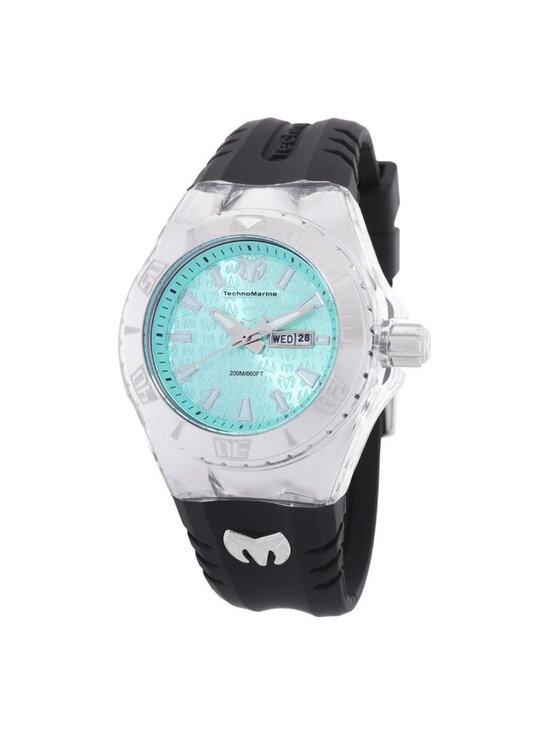 NWT Technomarine Cruise Quartz Turquoise Dial Ladies Watch